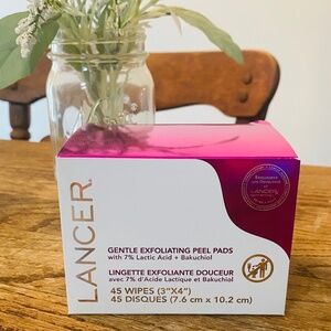 FULL BOX + 2 BONUS Lancer Gentle Exfoliating Peel Pads